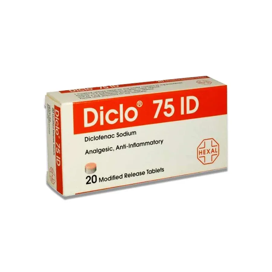 DICLO 75 MG ID TAB 20 S
