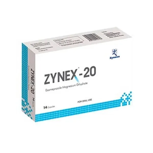 ZYNEX 20 MG TAB 14 S