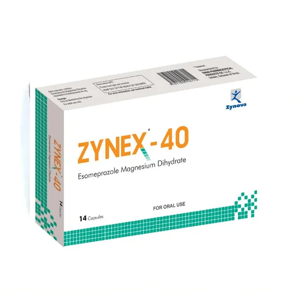 ZYNEX 40 MG TAB 14 S